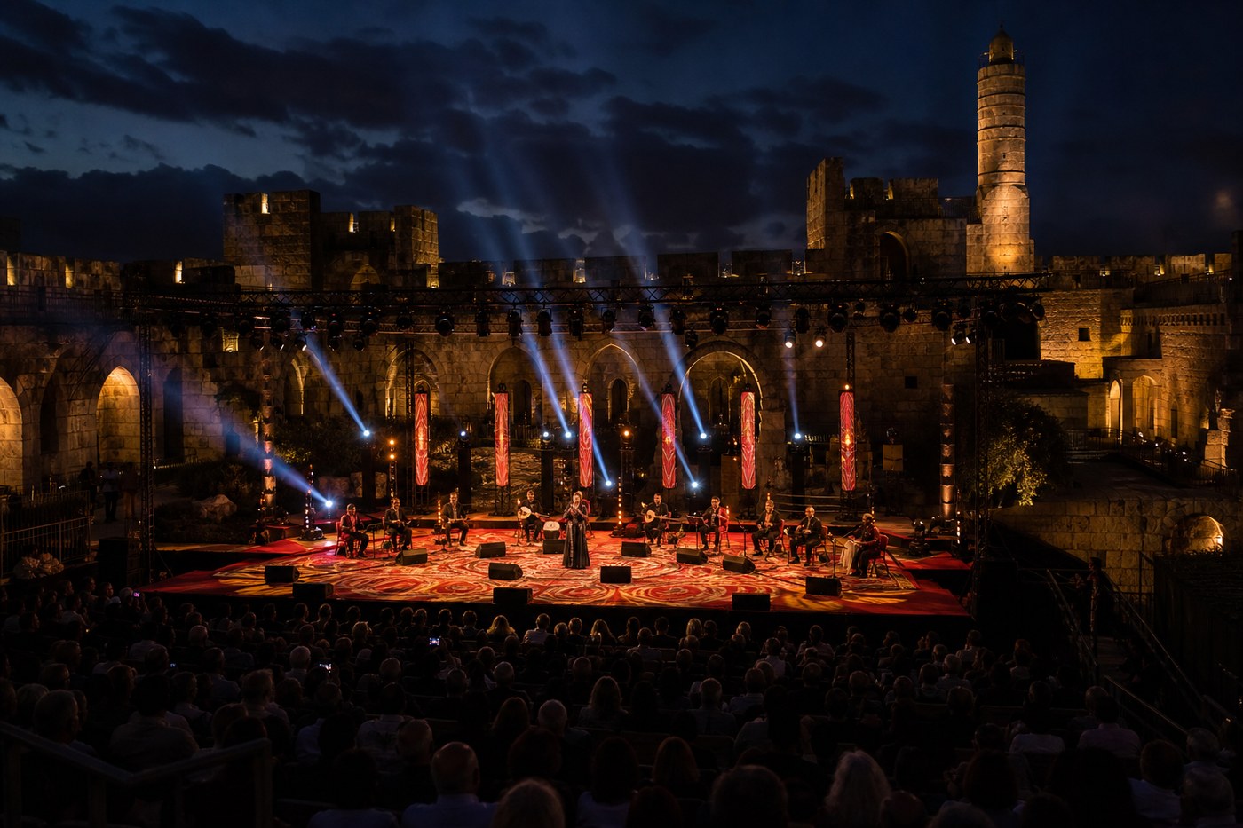 Cultural music festival performance